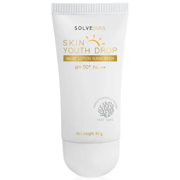 Solve Hair - Youth Drop Milky Lotion Sunscreen SPF 50+ PA++++ 40g.