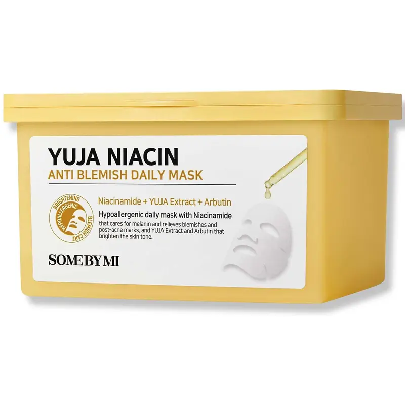 SOME BY MI - Yuja Niacin Anti-Blemish Daily Mask (30 Sheets)