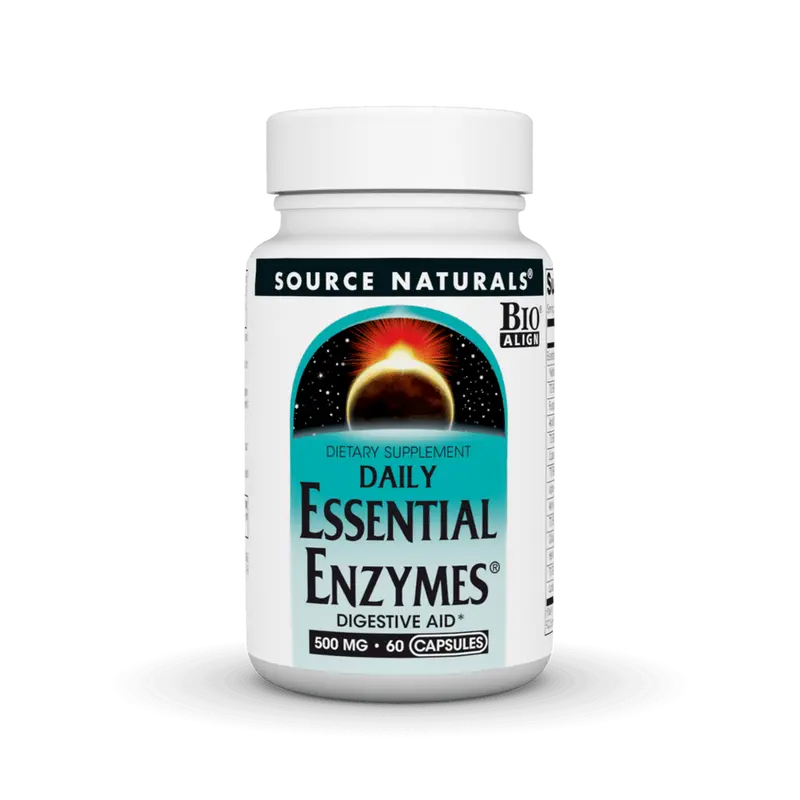 Source Natural Essential Enzymes® 500 mg 60VCAP