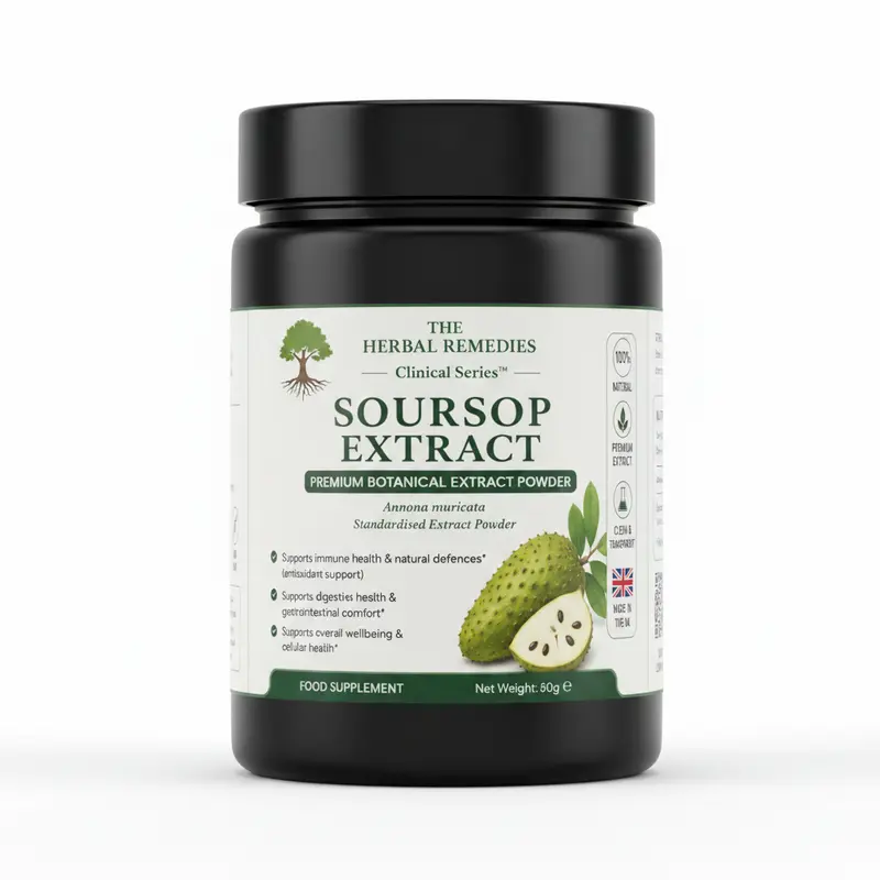 Soursop Extract Powder | Clinical Series™ | Premium Botanical Extract | The Herbal Remedies