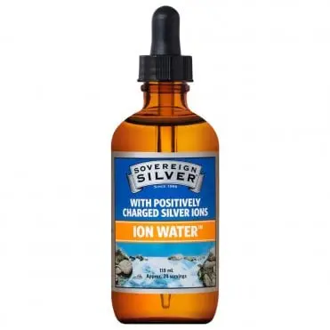Sovereign Silver Ion Water 118ml Dropper Top