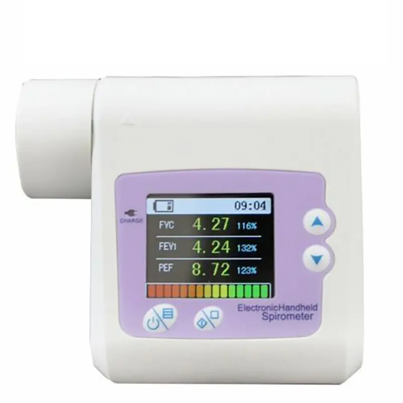 SP10W Bluetooth Digital Spirometer Lung Breathing Diagnostic Spirometry Volumetric with Mouthpiece and Software