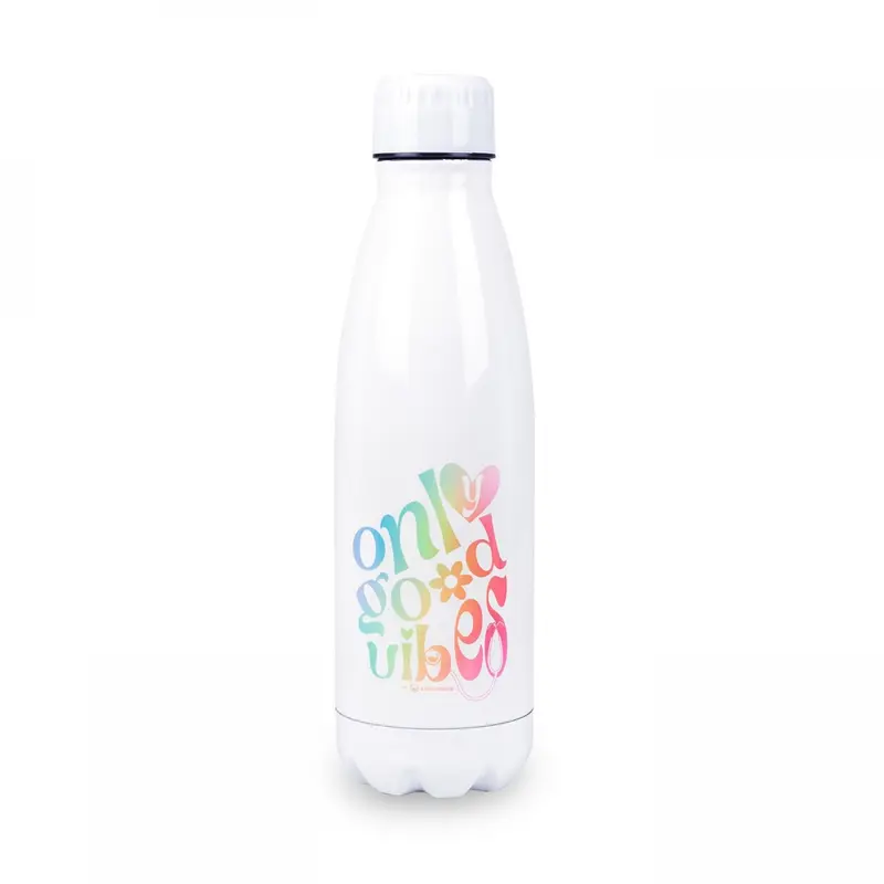 Stainless Steel Thermo Bottle Only Good Vibes 700ml