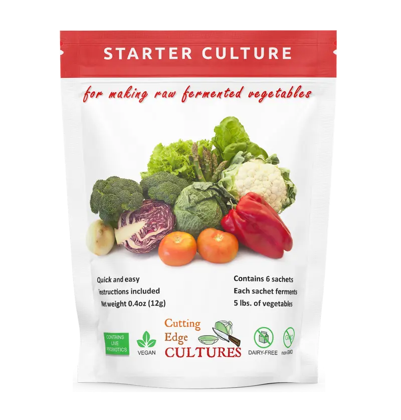 Starter for Fermenting Vegetables - Cutting Edge Cultures