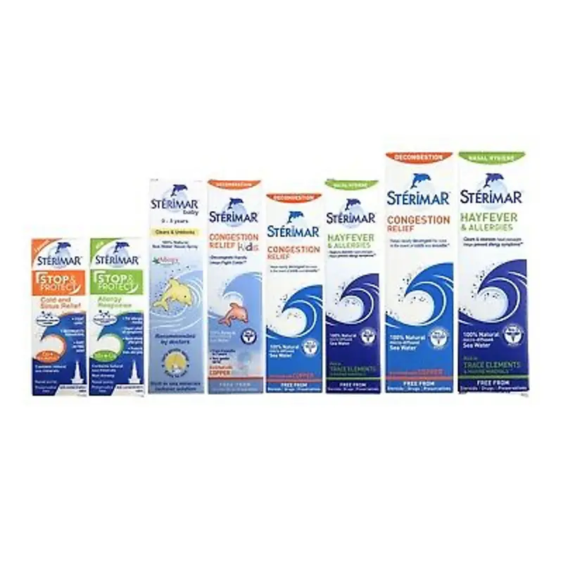 Sterimar Nasal Hygiene Range