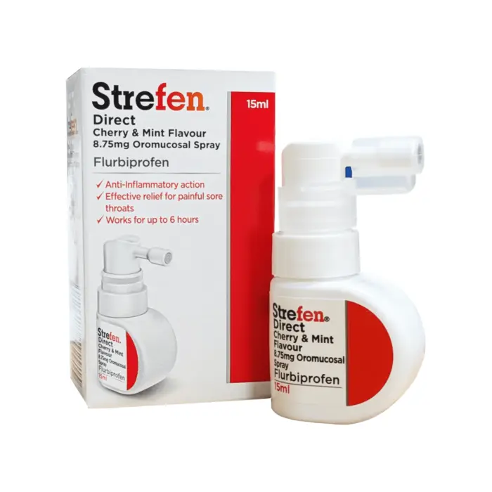 Strefen Direct Cherry and Mint Flavour 8.75mg Oromucosal Spray