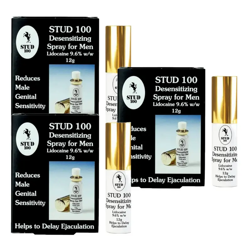 STUD 100 Desensitizing Spray for Men - 12g - 3 Pack