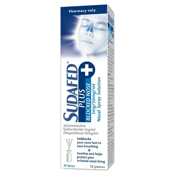 Sudafed Plus Blocked Nose Spray 10ml (P) (A)