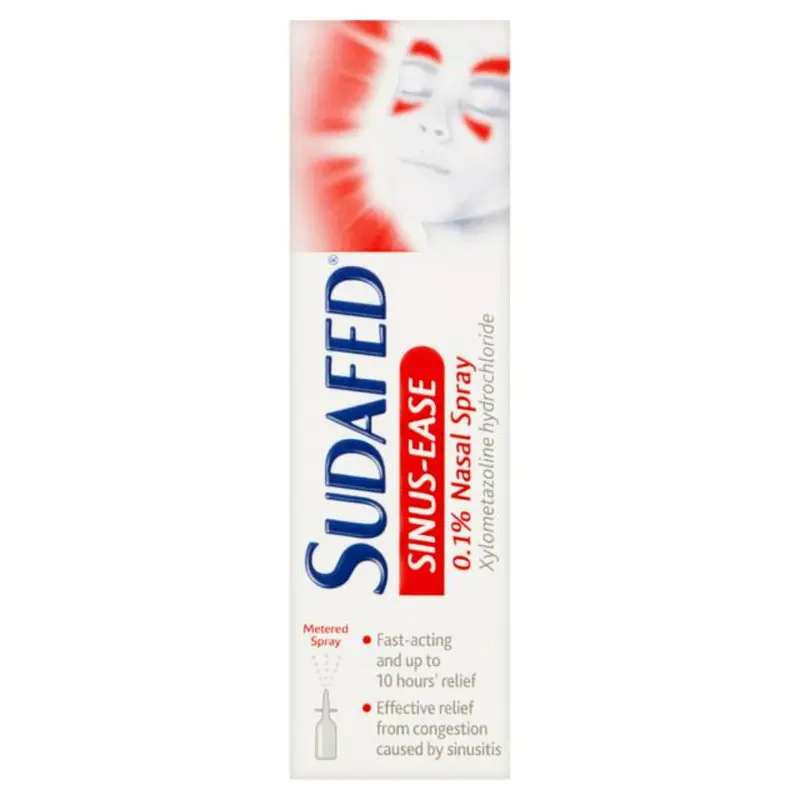 Sudafed Sinus-Ease 0.1% Nasal Spray - 15ml (N)