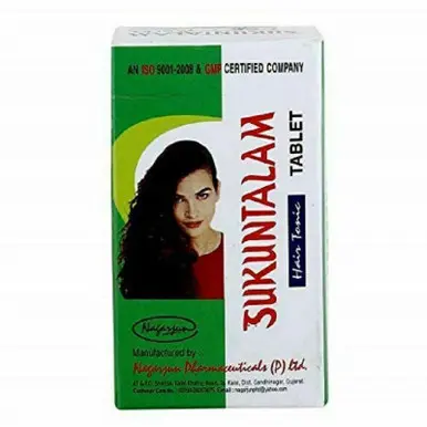 Sukuntalam hair Tonic Tablets 60, Supports healthy hair growth and thickness