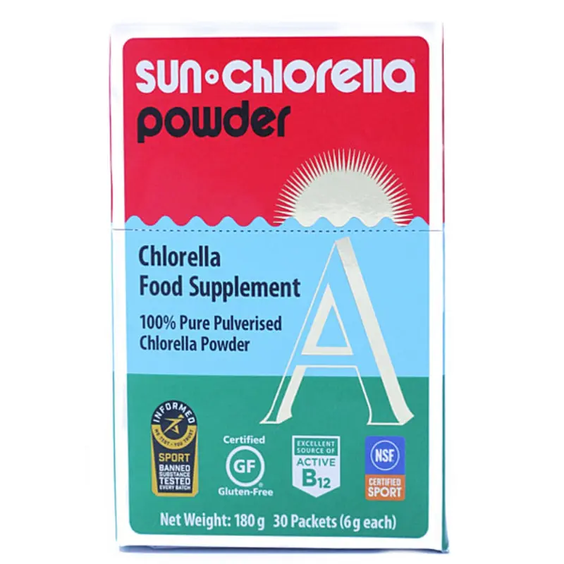 Sun Chlorella A Powder 30 x 6g Sachets