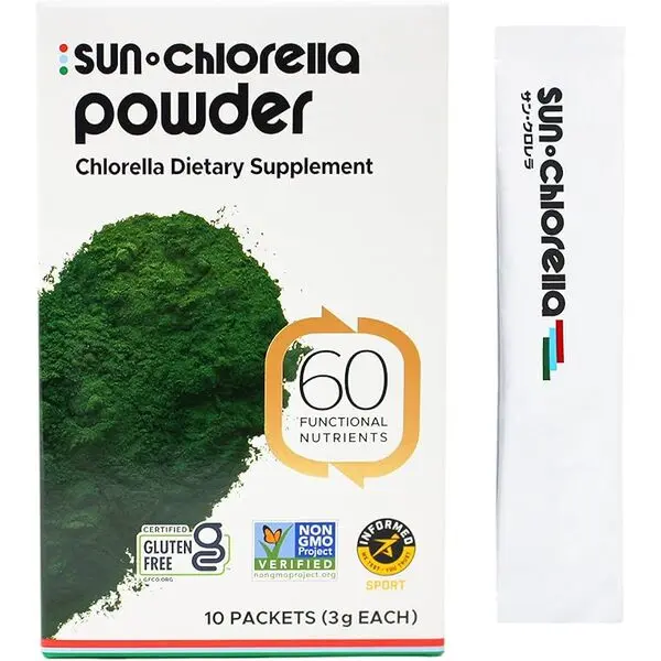 Sun Chlorella Powder 10 x 3g Packets