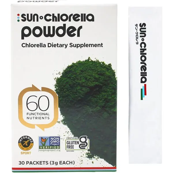 Sun Chlorella Powder 30 x 3g Packets