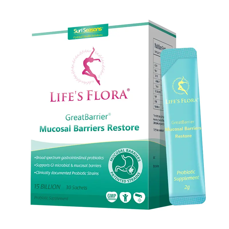 Sun Seasons Life's Flora GreatBarrier Mucosal Restore - 30 Sachets