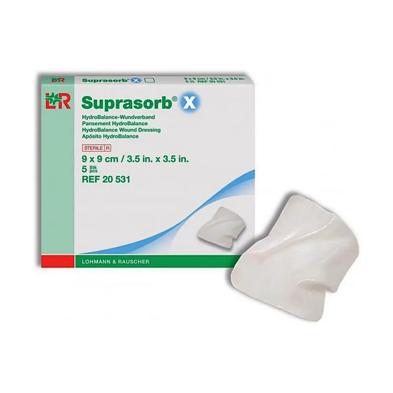 Suprasorb X & Suprasorb X+PHMB HydroBalance Wound Dressings