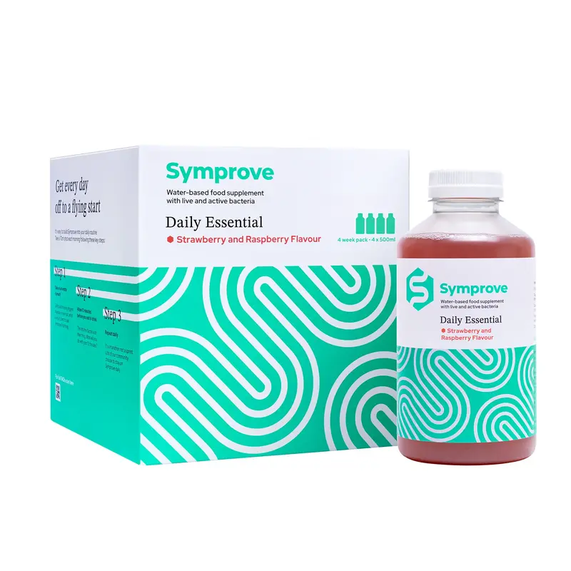 Symprove Live Probiotic Course Strawberry & Raspberry 4x500ml