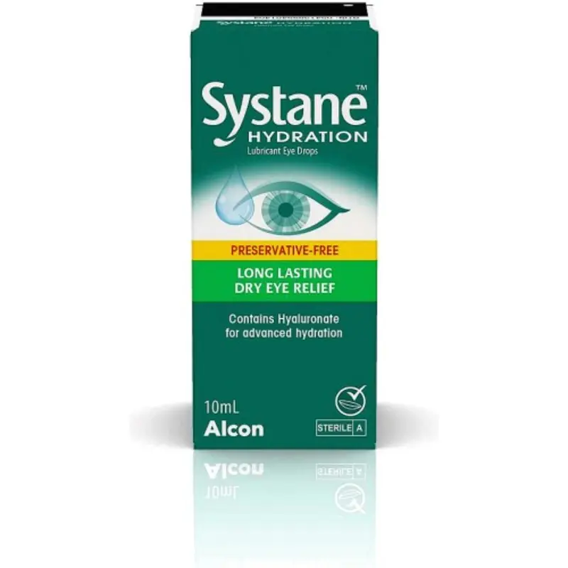 Systane Hydration Preservative Free Eye Drops 10ML
