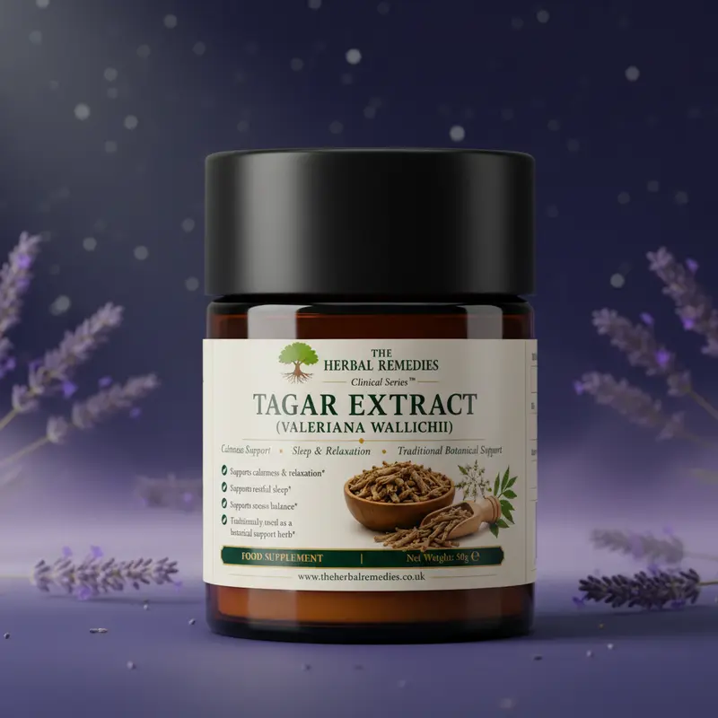 Tagar Extract | Indian Valerian | Sleep, Relaxation & Evening Wellness