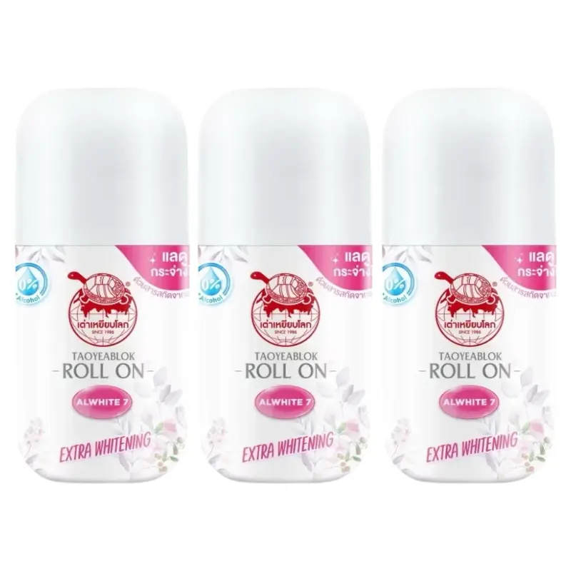 Taoyeblok - Extra Whitening Roll-on Deodorant 30ml. (Pack of 3)