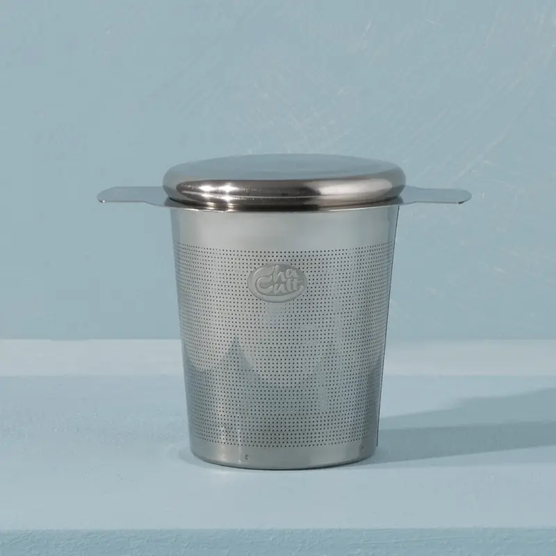 Teacup infuser with drip tray