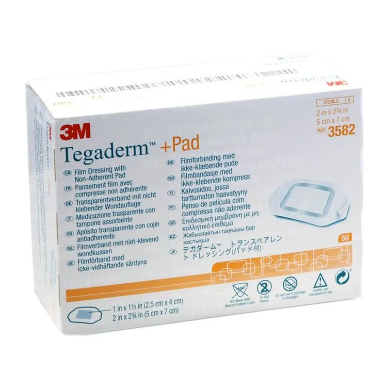 Tegaderm™ +Pad Film Dressings with Non-Adherent Pad