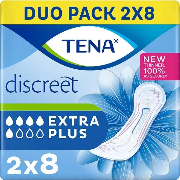 TENA Lady Discreet Extra Plus Incontinence Pads 16 pack (N)