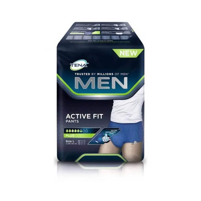 Tena Men Active Fit Pants Plus Large 8