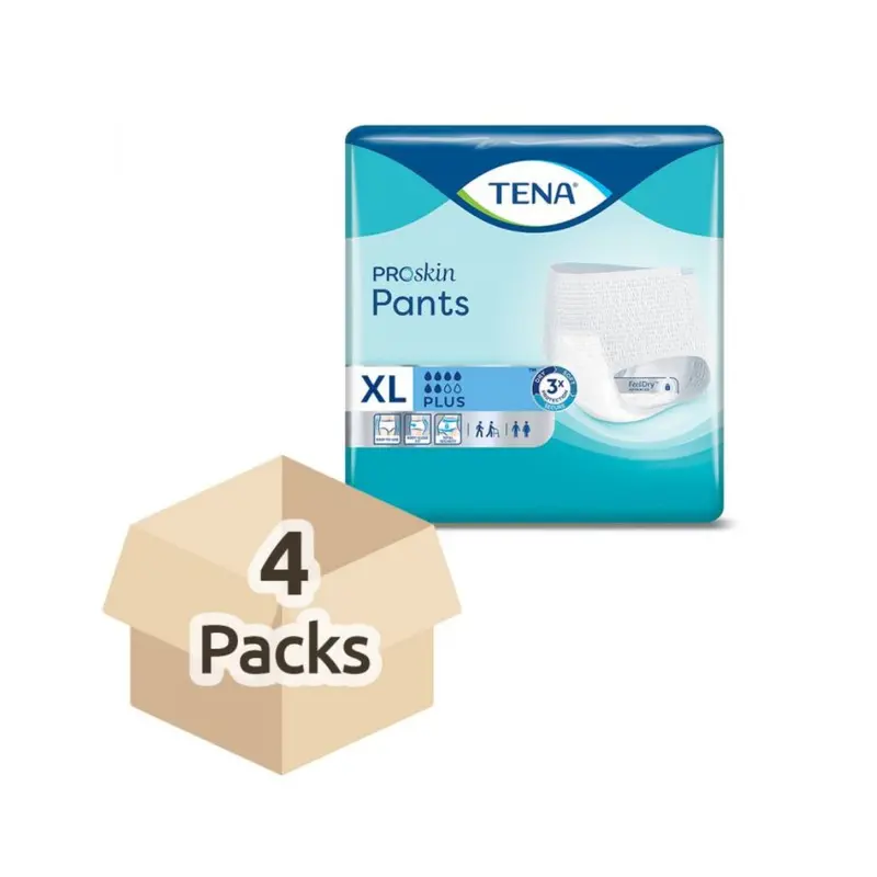 Tena Pants Extra Large Plus 12