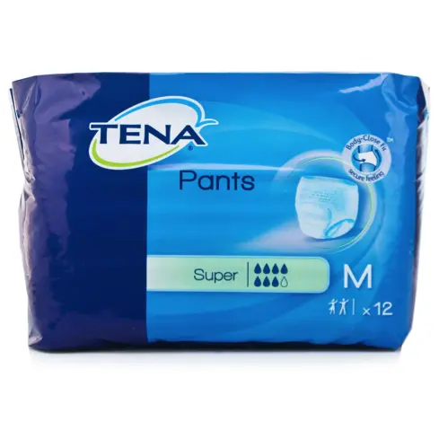 Tena Pants Super Medium (12 Pants)