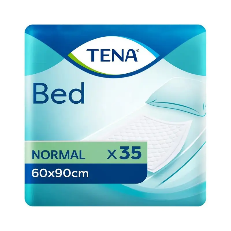 Tena Secure Zone Bed Pads - Normal Absorbency Level (60cm x 60cm or 60cm x 90cm) (x35 or 40)