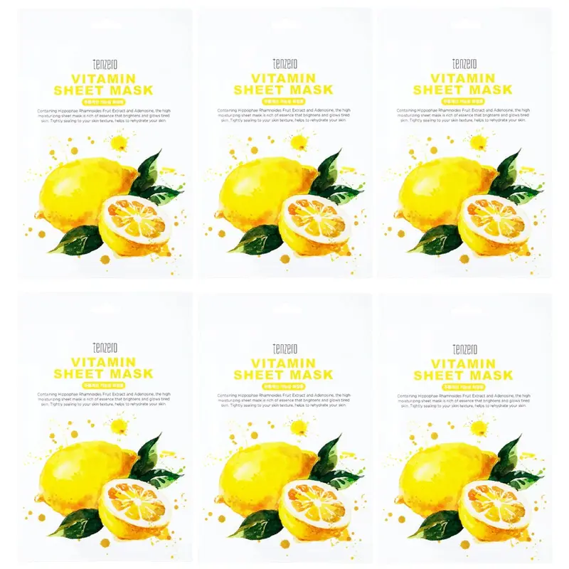 TENZERO - Vitamin Mask 25ml. (Pack of 6)