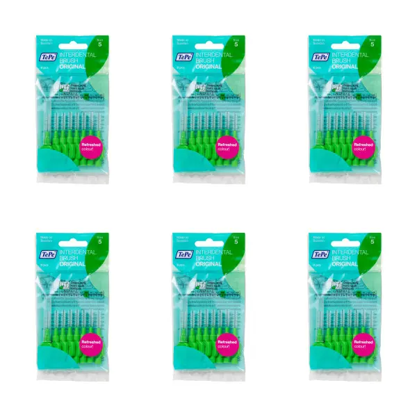 Tepe Interdental Brushes Green - 6 Pack
