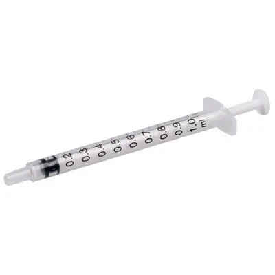 Terumo 1ml Luer slip syringe centre Nozzle