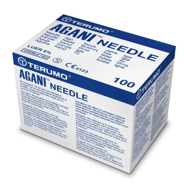 Terumo agani 18gx1.5″ needles