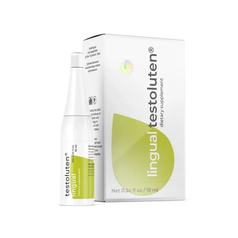 Testoluten Lingual Natural Food Supplement