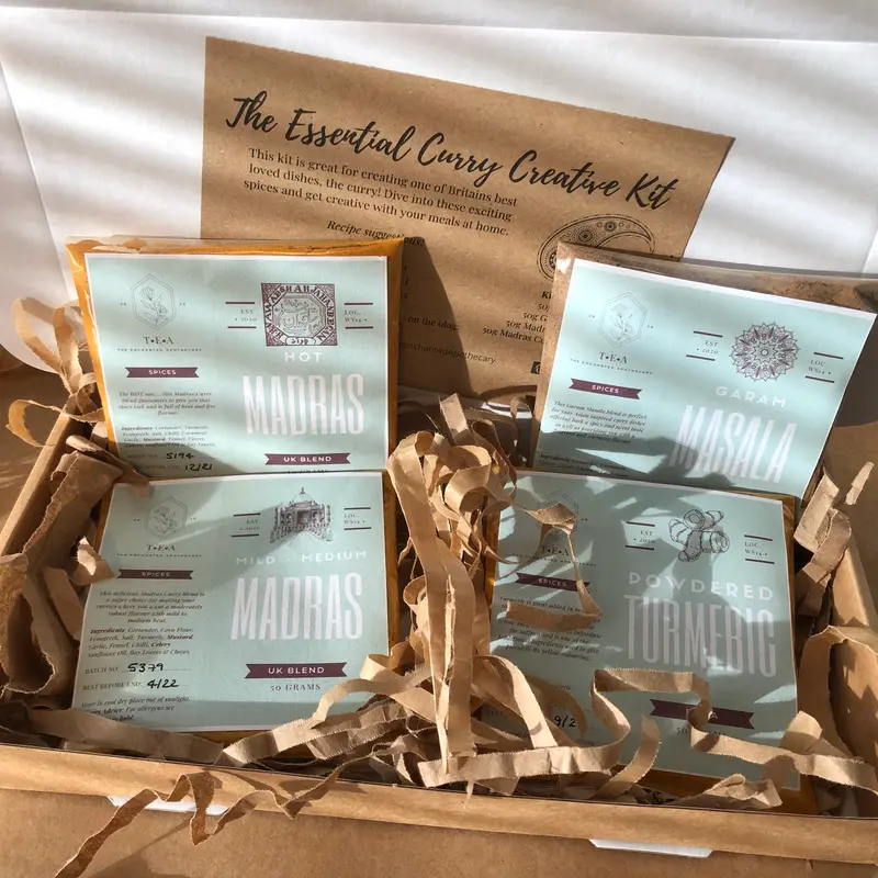 THE ESSENTIAL CURRY CREATIVE KIT - LETTERBOX