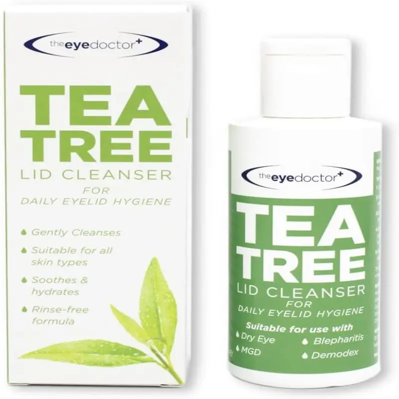 The Eye Doctor Tea Tree Oil Lid Cleanser 100ml