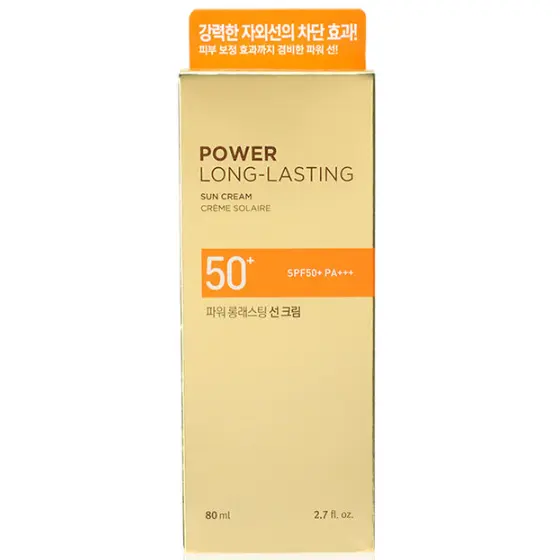 The Face Shop - Power Long Lasting Sun Cream SPF50+ PA+++ 80ml.