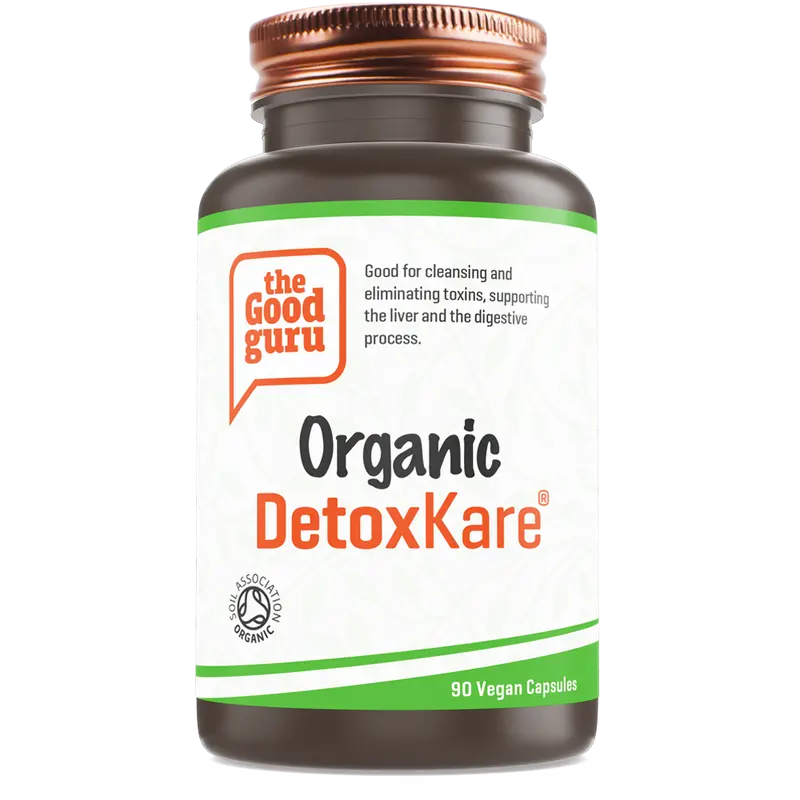 The Good Guru Organic DetoxKare - 90 Vegan Capsules