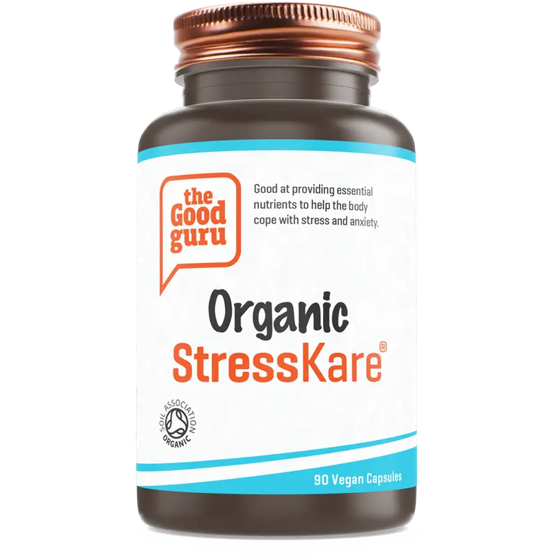 The Good Guru Organic StressKare - 90 Vegan Capsules