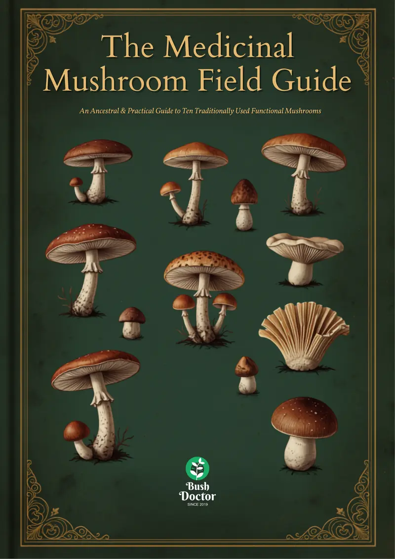 The Medicinal Mushroom Field Guide — 10 Functional Mushrooms Ebook (Digital PDF)