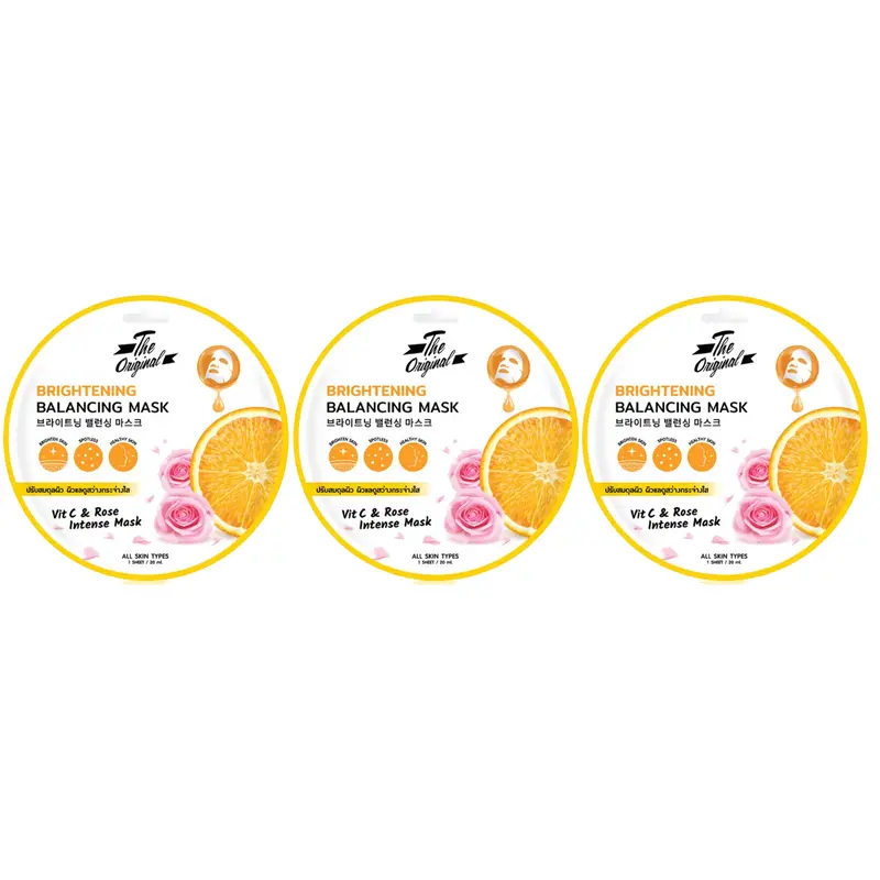 The Original - Brightening & Balancing Mask 20ml. (Pack of 3)