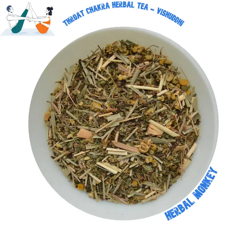 Throat Chakra Herbal Tea | Naturally Blessed Tea Blend