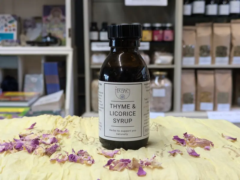 Thyme and Liquorice Syrup 100ml