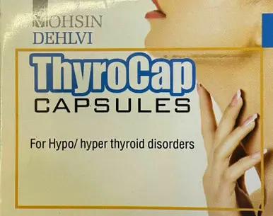 Thyro Cap Capsules For Hypo thyroids /Hyper thyroid HEALTH 60 capsules