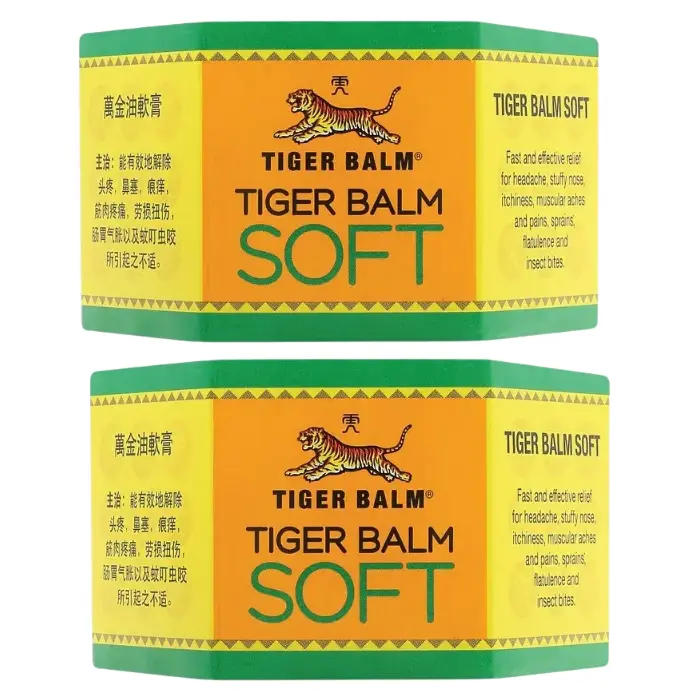 Tiger Balm - Ointment Soft 50g. (Pack of 2)