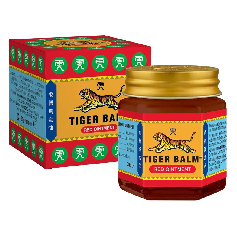 Tiger Balm Red Ointment – 19g / 30g