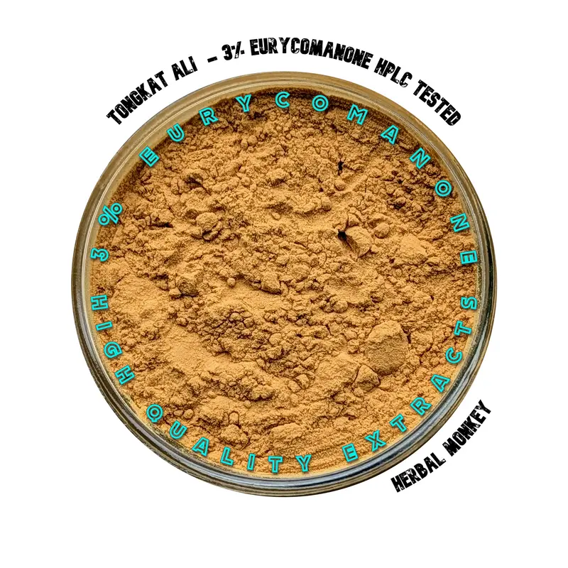 Tongkat Ali 3% Eurycomanone | High Quality Botanical Extract | HPLC Tested