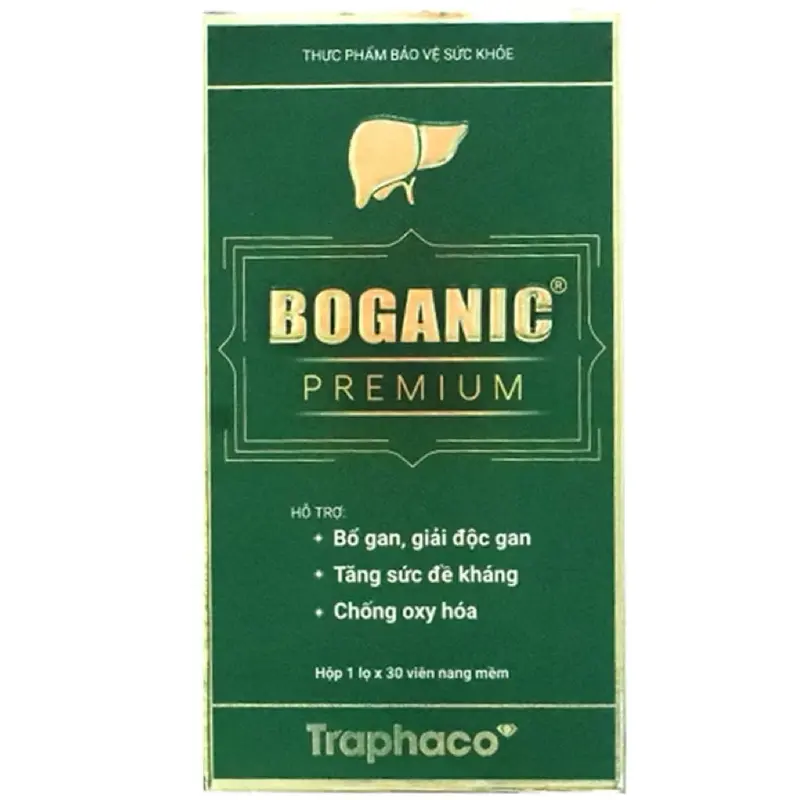 Traphaco - Boganic - Antioxidant, Liver Detoxification and Protection, Boost Immune System (30 Capsules)