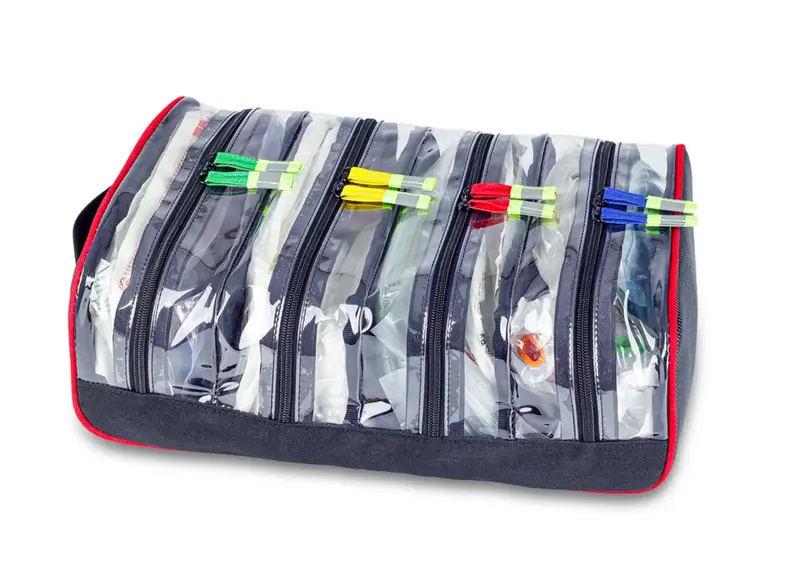 TRAY'S Four Pocket Bag with Colour Code and Handle